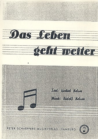 Das Leben geht weiter: für Klavier