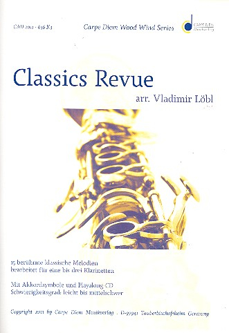 Classics Revue (+CD) 15 berühmte klassische Melodien für