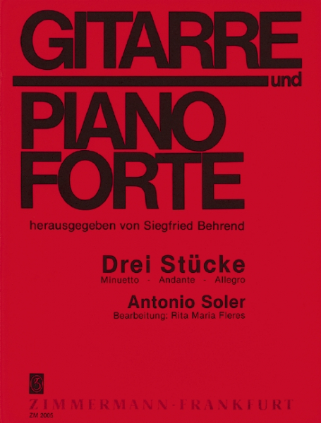 3 Stücke für Gitarre und Klavier