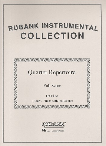 Quartet Repertoire for 4 flutes