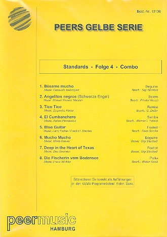 Standards Band 4: für Combo