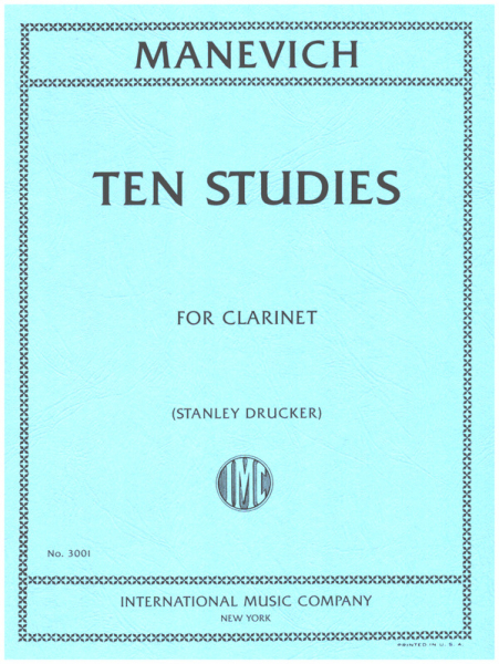 10 studies for clarinet
