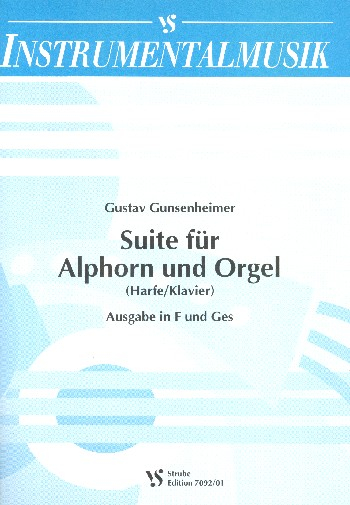 Suite für Alphorn und Orgel (Harfe/Klavier)