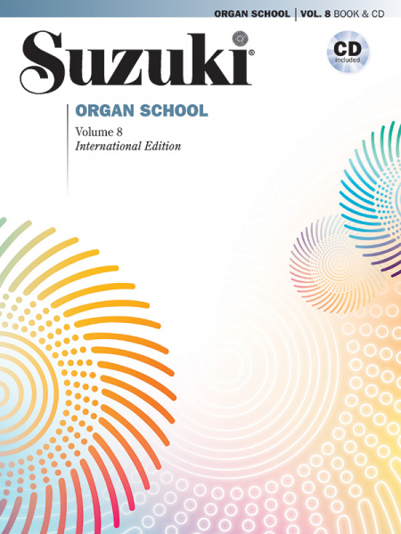 Suzuki Organ School vol.8 (+CD) for organ