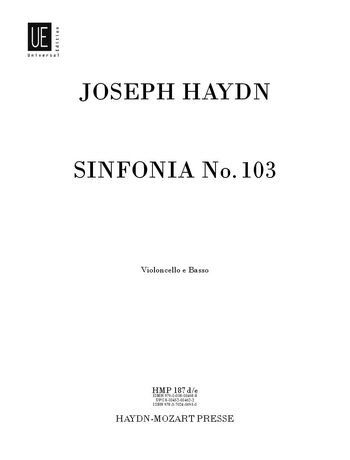 Sinfonie Es-Dur Nr.103 Hob.I:103 für Orchester,