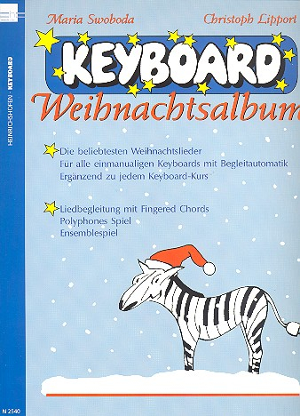 Weihnachtsliederbuch Keyboard Weihnachtsalbum