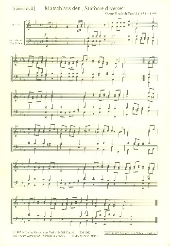 Festliche Bläsermusik für Posaunenchor und Pauken