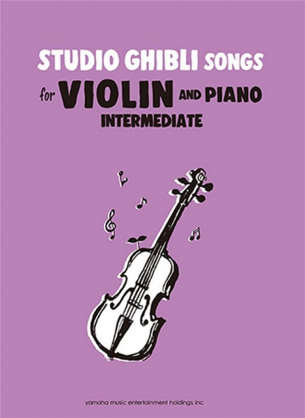 Spielbuch für Violine Studio Ghibli Songs
