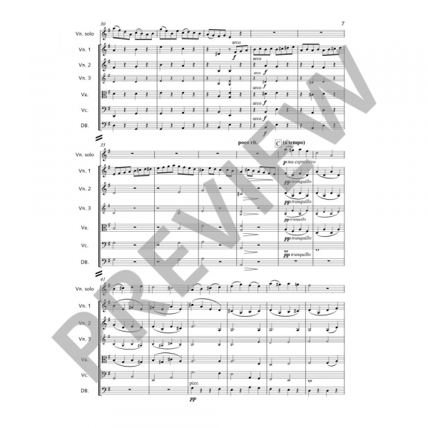 Spielbuch für Violine Concertino G-Dur op.11