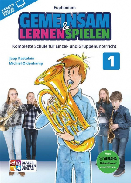 Gemeinsam lernen &amp; spielen Band 1 (+Online Audio) für Bläserklasse (Blasorchester)
