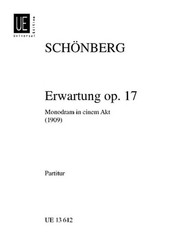 Erwartung op.17 Monodram für Sopran und Orchester