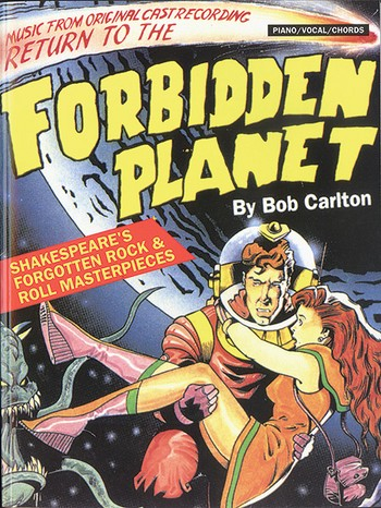 return to the forbidden Planet songbook piano/vocal/guitar