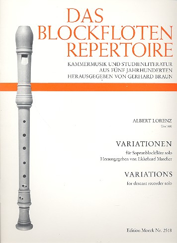 Variationen für Sopranblockflöte