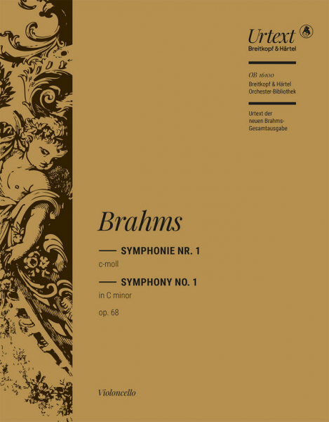 Sinfonie c-Moll Nr.1 op.68 für Orchester