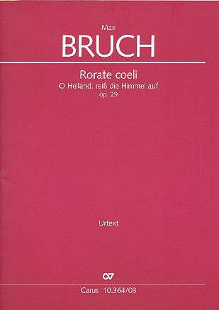 O Heiland reiß die Himmel auf op.29 für gem Chor und Orchester