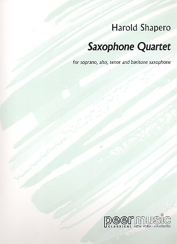 Quartet for 4 saxophones (SATBar)