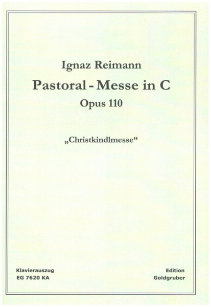 Pastoral-Messe in C op.110 für Soli, gem Chor und Orchester