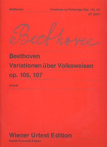 Sammelband Klavier Variationen op 105 + 107