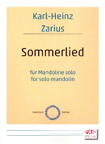 Sommerlied für Mandoline