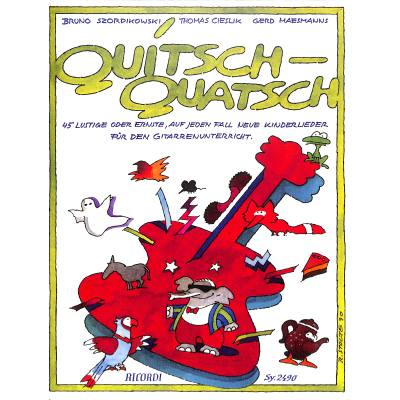 Kinderliederbuch für Gitarre Quitsch-Quatsch