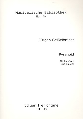 Pyrenoid für Altblockflöte und Klavier