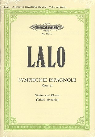 Symphonie espagnole op.21 für Violine und Orchester für Violine und Klavier