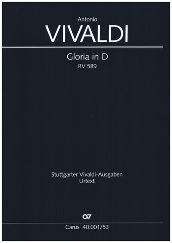 Gloria D-Dur RV589 für Soli, gem Chor und Orchester