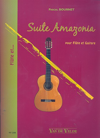 Suite Amazonia pour flûte et guitare partition et partie