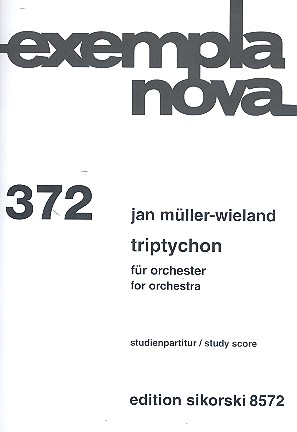 Triptychon für Orchester Studienpartitur