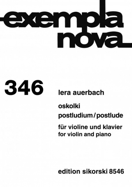 2 Stücke für Violine und Klavier