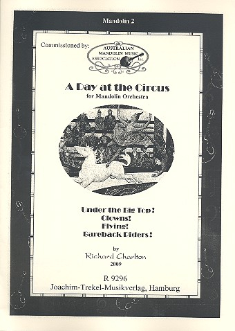 A Day at the Circus für Mandolinenorchester