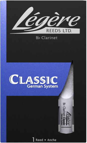 B-Klarinetten-Blatt Legere Classic, deutsch, Stärke 3