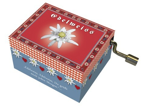 Spieluhr Edelweiß Motiv Edelweiß