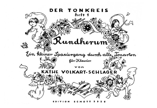 Der Tonkreis für Klavier