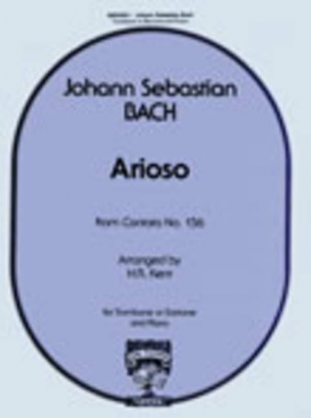 Arioso from Cantata no.156 for trombone (baritone) and piano