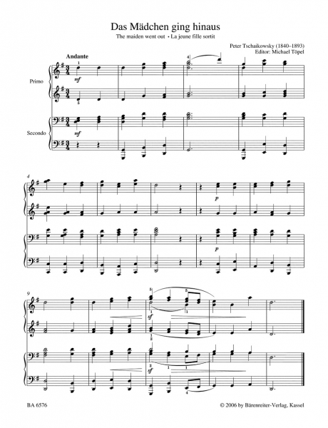 Klaviernoten Leichte Klavierstücke & Tänze