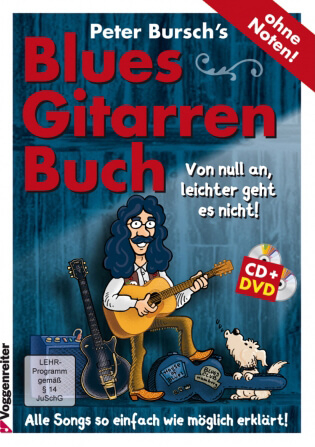 Spielbuch Gitarre Bursch´s Blues Gitarren Buch