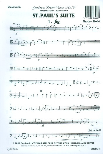 St. Paul&#039;s Suite for orchestra