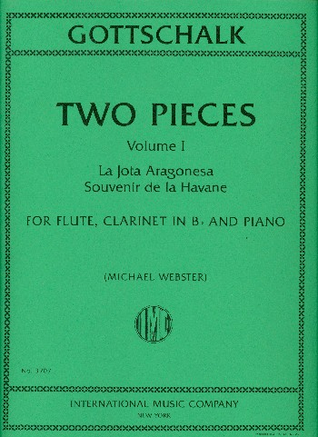 2 Pieces vol.1 for flute, clarinet and piano