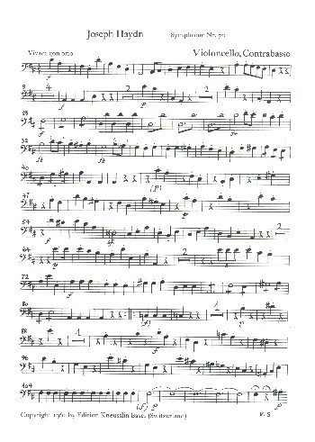 Sinfonie D-Dur Nr.70 Hob.I:70 für Orchester