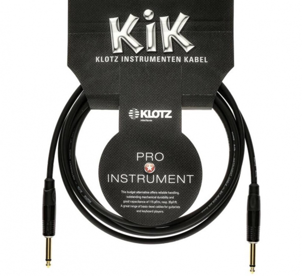 Instrumentenkabel Klotz KIKKG6.0PPSW