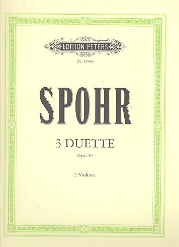 Duette op.39 für 2 Violinen