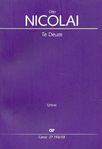 Te Deum für Soli, gem Chor und Orchester