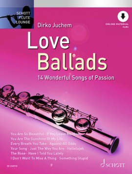 Schott Music Gmbh & Co.kg Spielband Querflöte Love Ballads