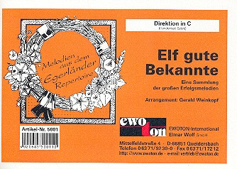 Mosch Welterfolge Band 6 - 11 gute Bekannte: für Blasorchester