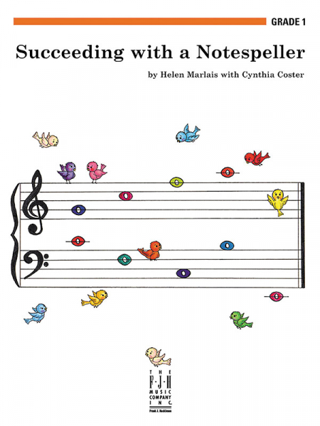 Succeeding With A Notespeller Grade 1 for piano