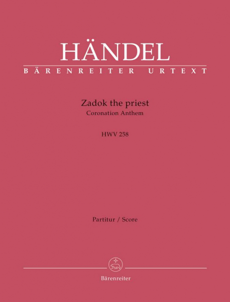 Zadok the Priest HWV258 für gem Chor und Orchester