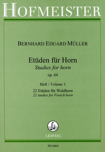 Etüden op.64 Band 1 für Waldhorn