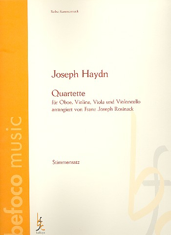 2 Quartette für Oboe, Violine, Viola und Violoncello