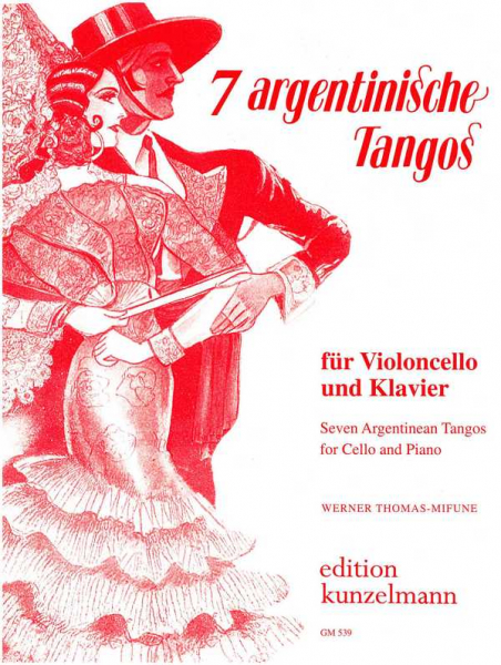 7 argentinische Tangos für Violoncello und Klavier